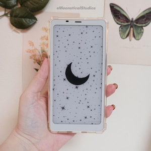 Night Sky Boox Palma Wallpaper | E-Reader Background | Bohemian Celestial