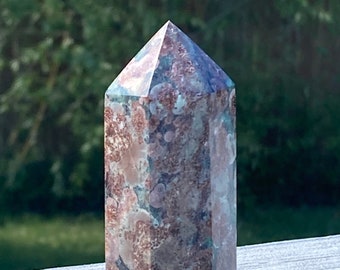 Flower Jasper Tower-Crystals/Healing Crystals/Metaphysical Crystals/Crystal Gifts/Pretty Rocks