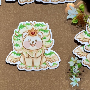 Cookie Lion Sticker
