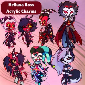 Helluva Acrylic Charms