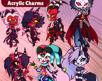Helluva Acrylic Charms