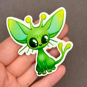Alien Kitty - Sticker