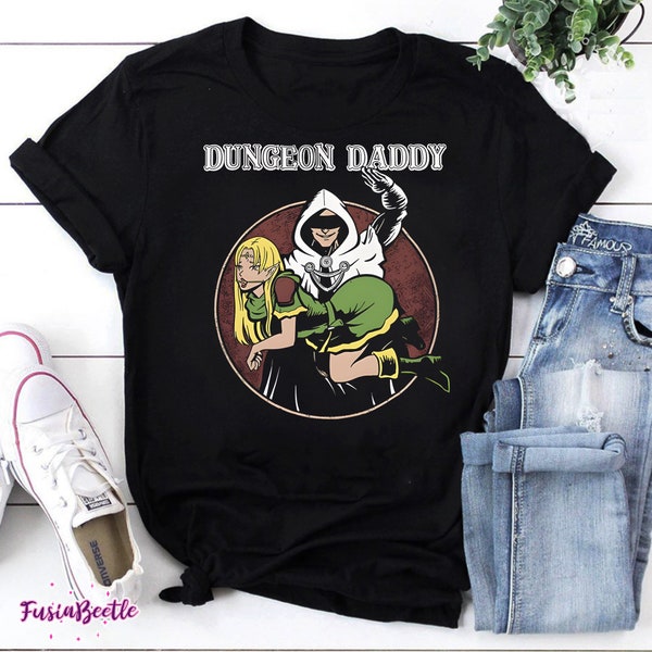 Dungeon Daddy camiseta vintage, camisa de mazmorra y dragón, camisa divertida de papá de mazmorra, camisa de papá de mazmorra de amor