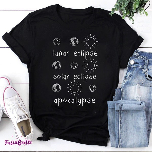 Lunar Eclipse Solar y Apocalypse Vintage T-Shirt, Lunar Eclipse Shirt, Lunar Eclipse Gift Shirt, For Lunar Eclipse Lover Shirt