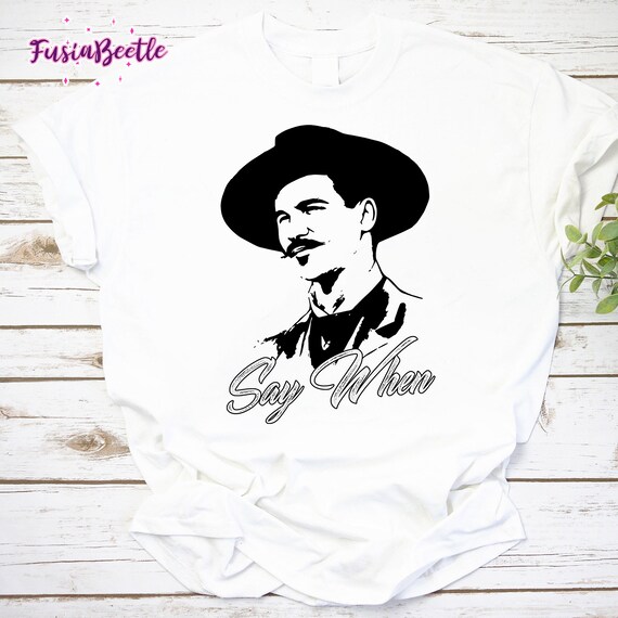Diga Cuando T-Shirt Tombstone Camisetas Diga Cuando T-Shirt Tombstone Camisetas
