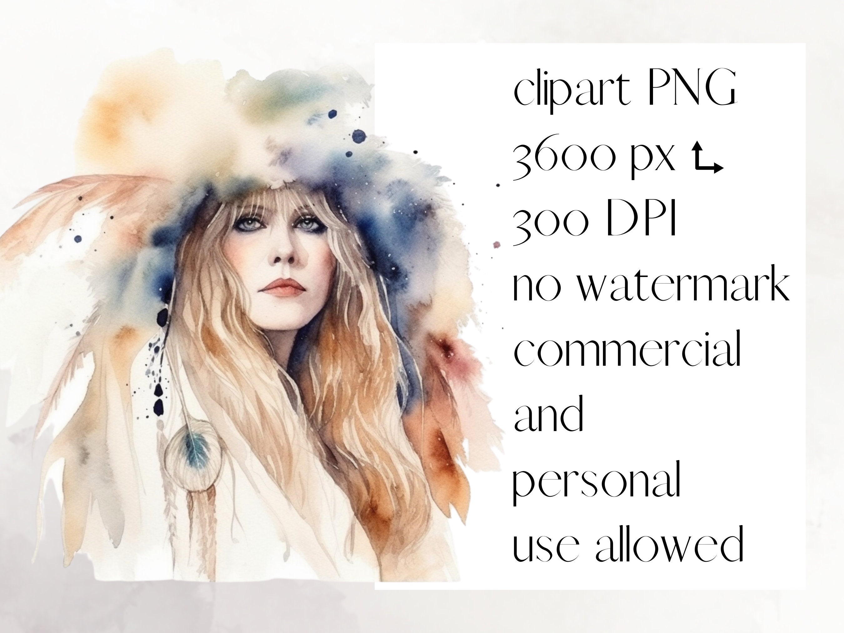 Stevie Nicks Png Stevie Nicks Sublimation Watercolor Stevie - Etsy ...