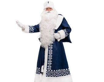 Blue santa hotsell suit sale