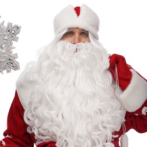 Magic Red Santa Claus M-L Handmade High-quality Christmas Costume Set ...