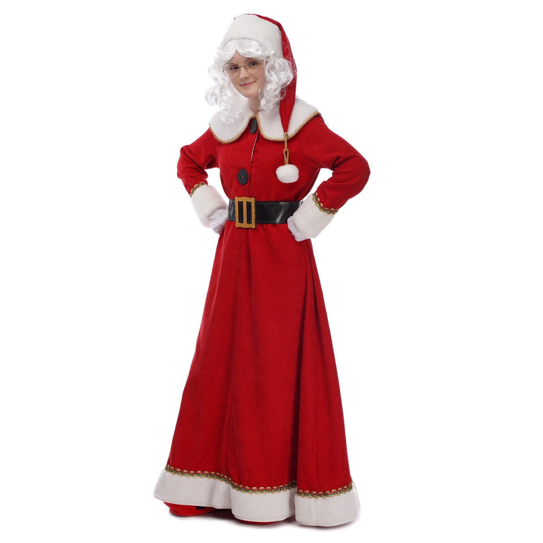 mrs claus halloween costume