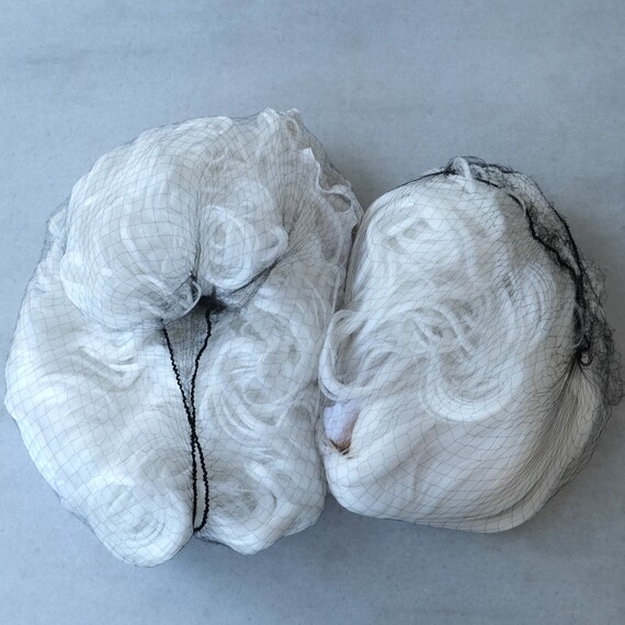 Set 4 Barbe Finte Per Halloween E Carnevale | Bianca, Nera, Grigia E Marrone | Per Adulti E Bambini