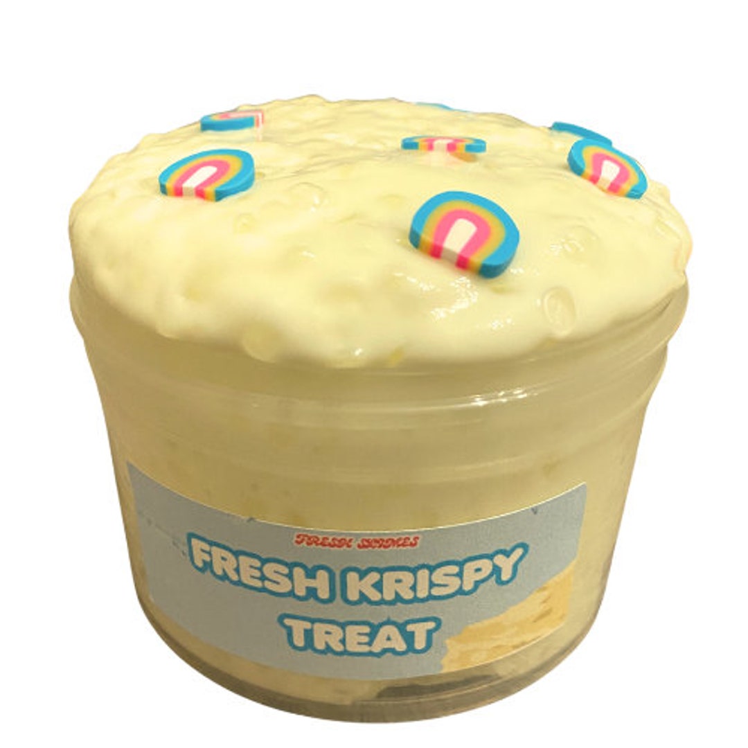 Rice Krispy Treat Scented Slime slushie Bead Slime Slime Etsy
