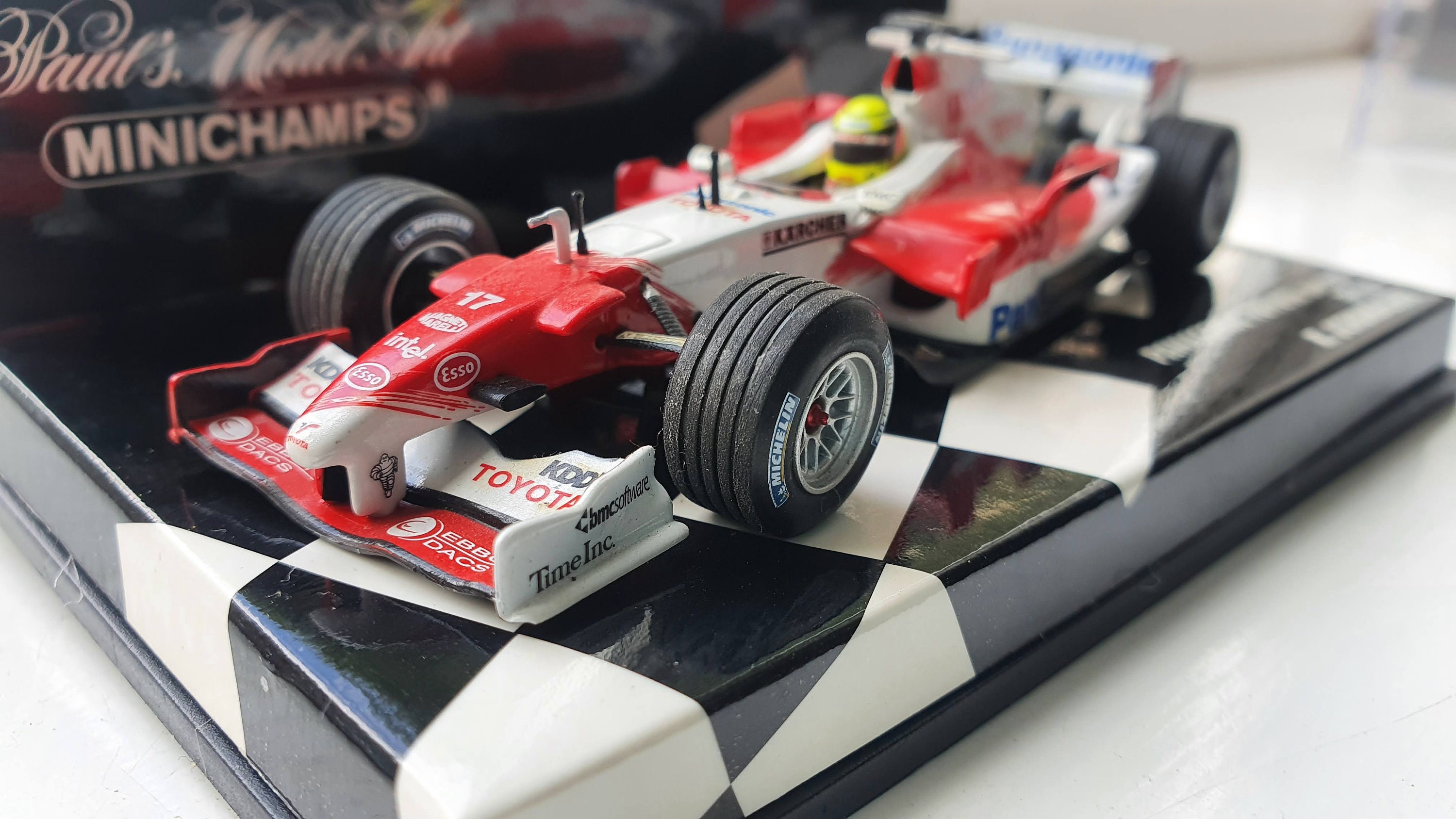 Minichamps 1:43 Scale F1 Toyota TF105 R.schumacher - Etsy