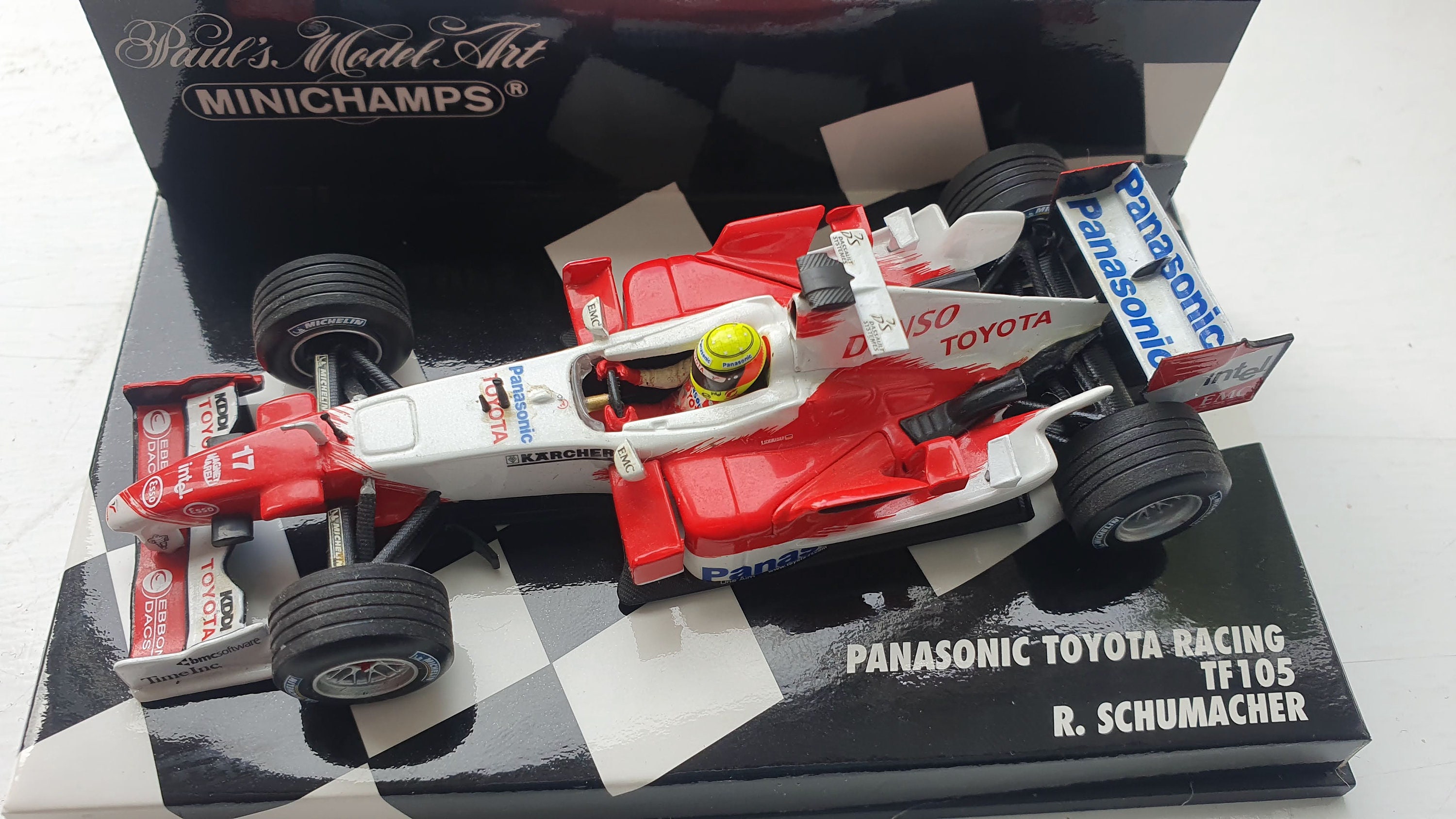 ミニカー MINICHAMPS Panasonic Toyota Racing TF103 Minichamps 1/18 - F1 Panasonic Toyota Racing TF103 Panis | eBay