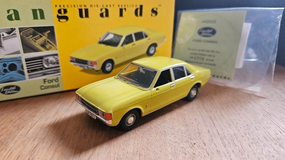 Corgi Vanguards VA05502 Ford Consul Daytona Yellow