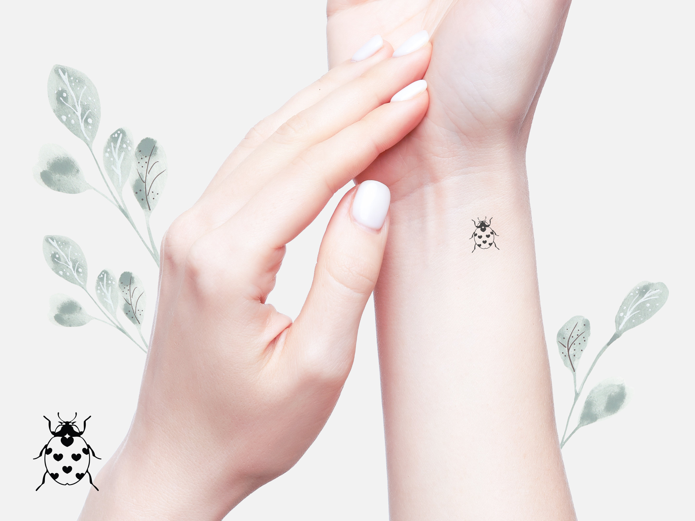 Ladybug Tattoos - Etsy