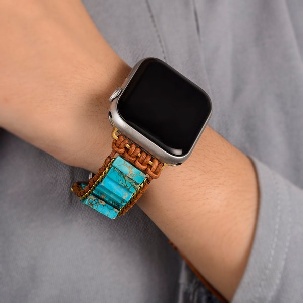 Mens Turquoise Watch Band Etsy