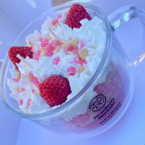 Buy 2 and Save  Strawberry Shortcake and Banana Pudding Dessert Candle