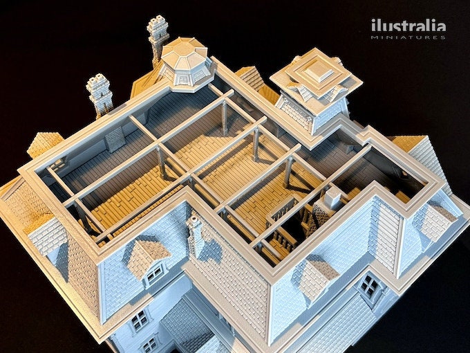 The Stranger Things of Claremont House Etsy