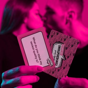 De très bonnes conversations pour les couples Soirée en amoureux, Démarreurs de conversation, Jeux pour adultes, Romance, pour 2 joueurs image 7