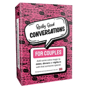 De très bonnes conversations pour les couples Soirée en amoureux, Démarreurs de conversation, Jeux pour adultes, Romance, pour 2 joueurs image 1