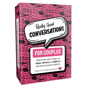 Really Good Conversations for Couples -  Date Night, Conversation Starters, Games for Adults, Romance, for 2 players