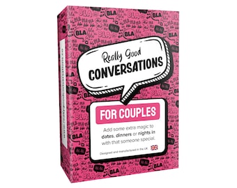 Really Good Conversations for Couples -  Date Night, Conversation Starters, Games for Adults, Romance, for 2 players