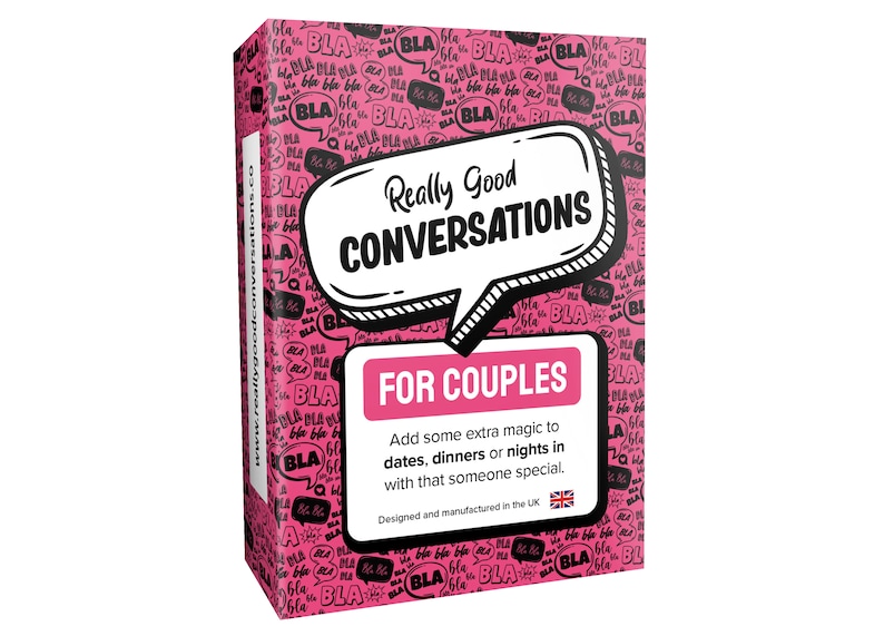 De très bonnes conversations pour les couples Soirée en amoureux, Démarreurs de conversation, Jeux pour adultes, Romance, pour 2 joueurs image 1