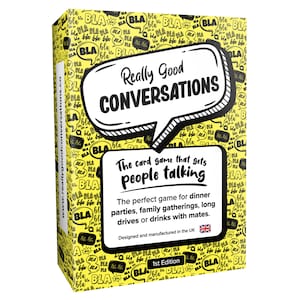 Really Good Conversations Card Game - Conversation Starters, Party Games for Adults, Family Games