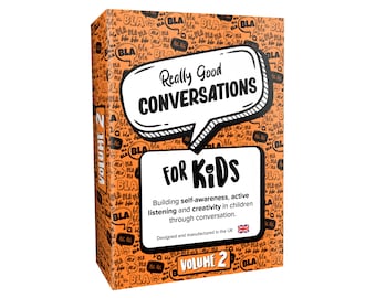 Really Good Conversations for Kids (Vol.2) - Children's Development, Active listening, Family & Friends Games, Build Stronger Relationships