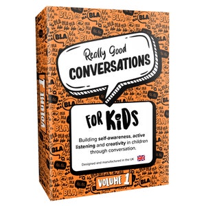 Really Good Conversations for Kids - Childrens Development, Active listening, Family & Friends Games, Build Stronger Relationships