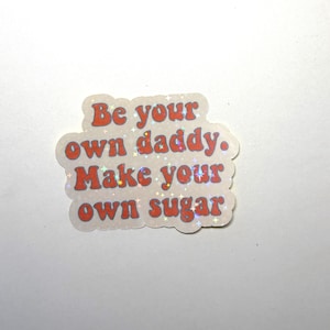 Sticker Sugar Daddy | laptopsticker | grappige sticker | cadeau beste vriend | verjaardagscadeau | cadeau-idee