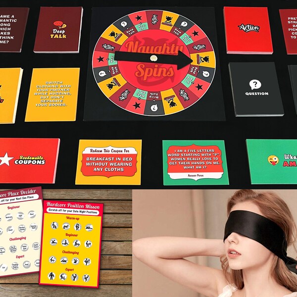 Naughty Board Games Etsy
