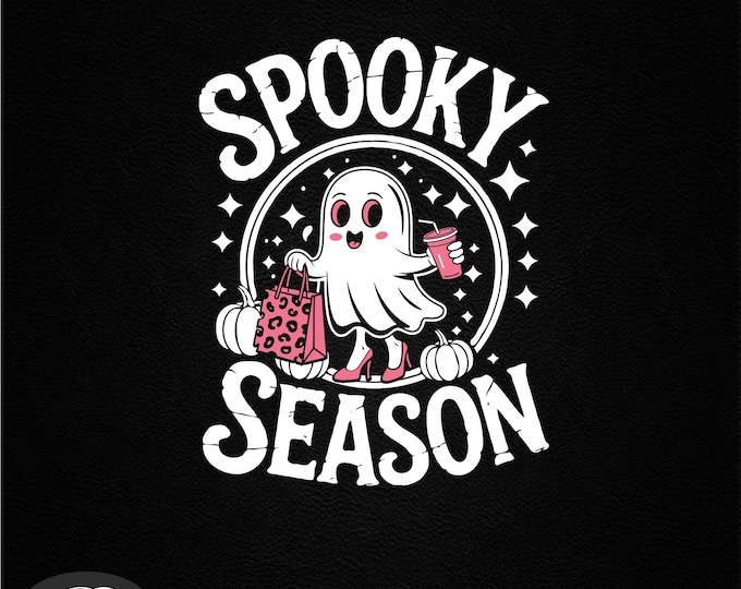 Spookey season Halloween Quote SVG Bundle, Halloween SVG, Fall Svg, Autumn Svg, Ghost Svg, Pumpkin Svg, Quotes, Cut File Cricut, Silhouette