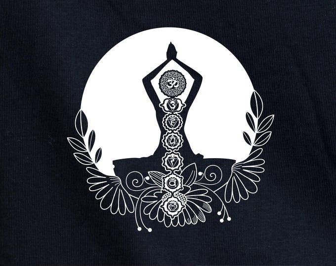 7 Chakras Meditation Symbol SVG Bundle | Digital Download for Cricut, Silhouette, Laser Cutting, and Vinyl Crafts