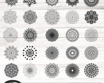 Complex Mandala SVG Bundle | Mandala svg | Sublimation Mandala PNG | Yoga Spiritual Cut Files | Instant Digital Download forspiritual POD