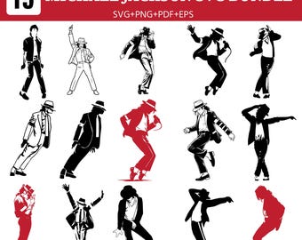 Michael Jackson Svg Png, MJ Dance Pose Svg,  King of Pop Png, Music Legend Png, Michael Png, Michael Jackson Gold Signature Png