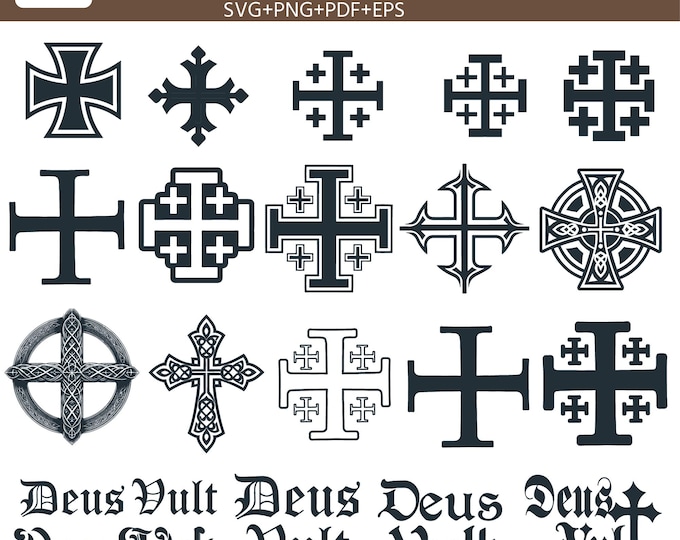 Man of Faith SVG Bundle | Christian T-Shirt Designs | Jesus SVG | Cross Cut Files for Cricut & Silhouette | Digital Download