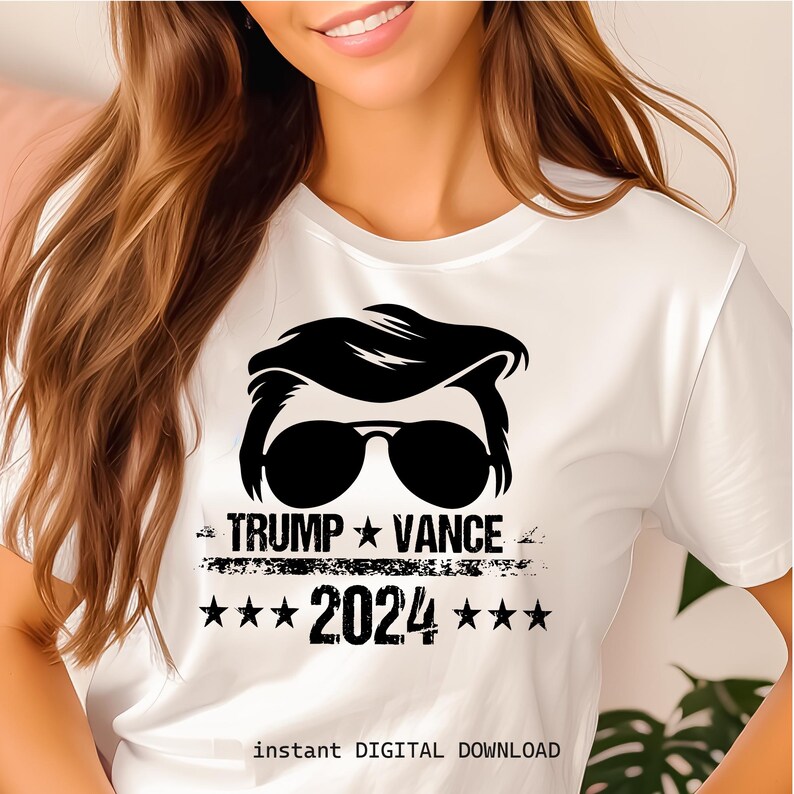 Trump Vance 2024 SVG Make America Great Again SVG Pro America Trump Cut