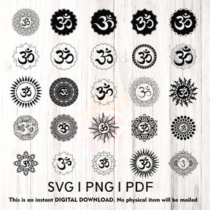 Om Symbol Svg, Hinduism Symbol Svg, Yoga Symbol Svg, Religion Svg, Cut File  PNG DXF. -  Canada