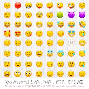 Sociale media Emoji SVG PNG PDF, bundel met WhatsApp-emojipictogrammen, sociale media-pictogrammen svg-pakket, cirkel sociale media emoji svg, sociale media png