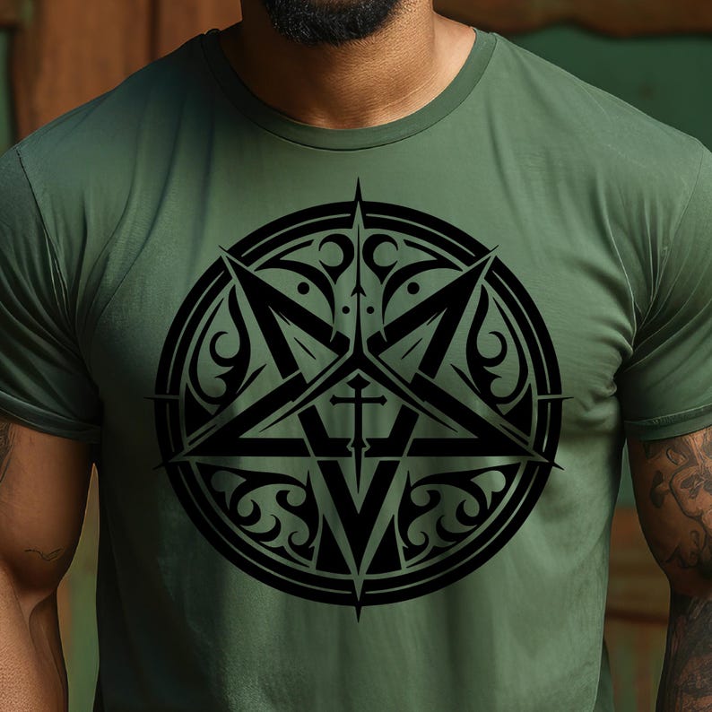 Satanic Symbol Vector Bundle, Occult Pentagram Clip Art (SVG, PNG) - Etsy