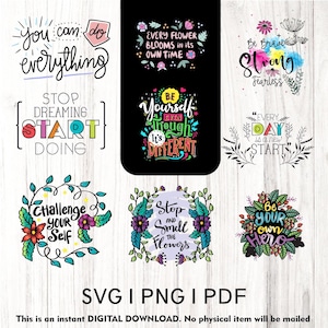 Inspirational quotes  SVG PNG PDF, workout Quotes Svg, Worthy Svg, Perfectly Imperfect Svg, Positive Svg, Motivational Svg, Self Love Svg