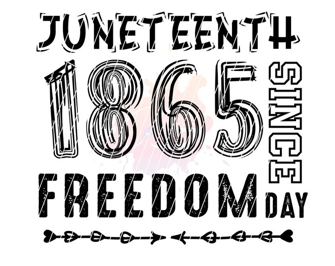 Juneteenth SVG PNG Juneteenth cut file, 1865 Juneteenth Emancipation Day, Celebration For Juneteenth, Cricut, Cut File, Svg, digital file