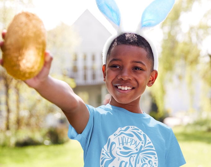 Happy Easter SVG Bundle: Bunny Ears, Eggs (Digital Download)