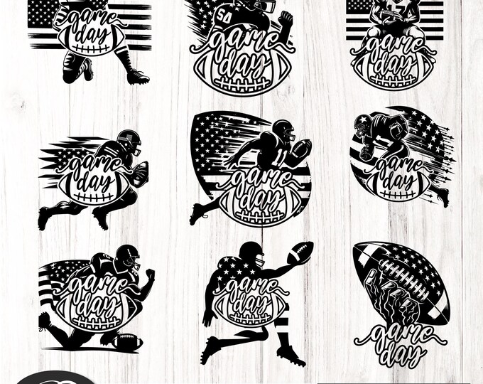 America football Game day svg bundles, Game day  svg, Game day Team, Clipart, Mascot, School, svg, eps, png, pdf, sublimation, cut file