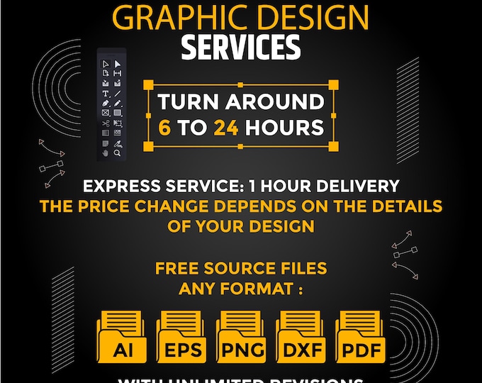 Custom Graphic Design Service, Social Media Designs (Digital Download)