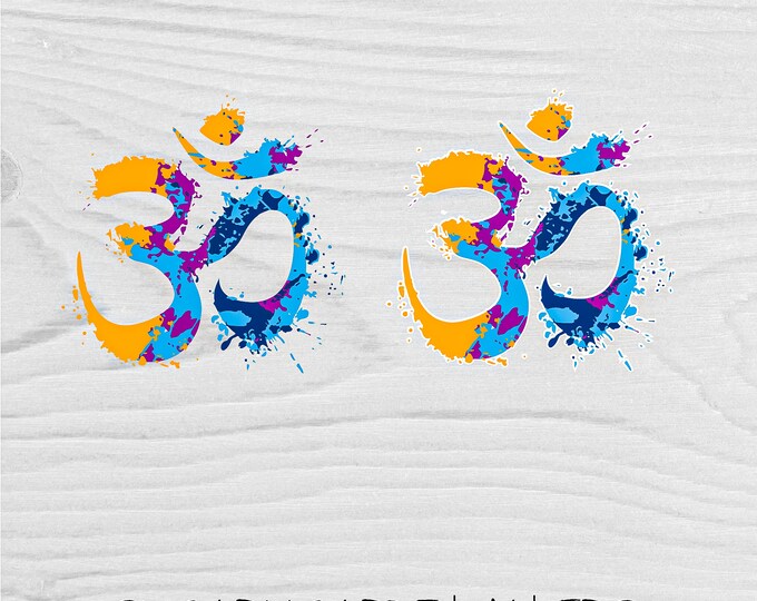 Om aum DTF Png SVG , Aum Svg, Mantra Svg, Sanskrit Svg, Om Silhouette  PNG, Instant Digital Download, Yoga Dtf cut file