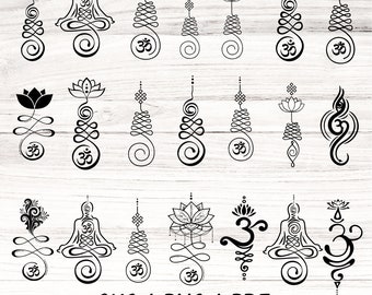 21 Breathe Symbol Om Sanskrit SVG Bundle | Yoga Mantra PNG SvG AI EpS PdF | Instant yoga svg Digital Download | breathe laser engraved Files