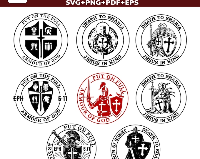 Death to Sharea, Jesus Is King Svg, God Svg, Holy Svg, Scripture Svg, Believe Svg, Heat Transfer, Christian Print, Cutting Svg