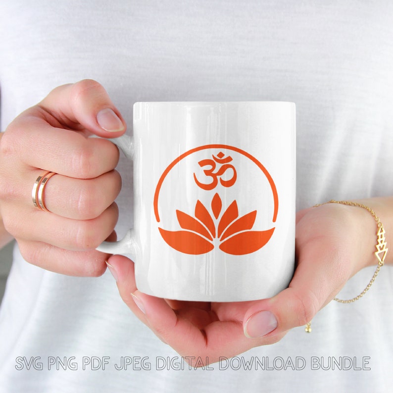 Aum Symbol Om Meditation Ohm Yoga Cut File Digital Download - Etsy